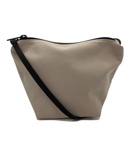 Herve Chapelier（エルベシャプリエ）Herve Chapelier (エルベシャプリエ) green label relaxing (グリーンレーベルリラクシング) ポシェット ベージュの古着・服飾アイテム