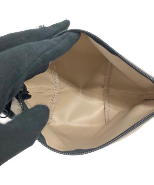 Herve Chapelier（エルベシャプリエ）Herve Chapelier (エルベシャプリエ) green label relaxing (グリーンレーベルリラクシング) ポシェット ベージュの古着・服飾アイテム