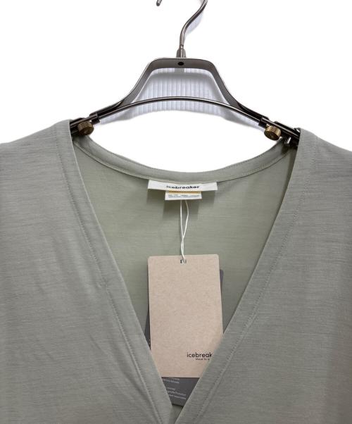 Icebreaker（アイスブレーカー）Icebreaker (アイスブレーカー) U Merino 150 Cardigan ライトグリーン サイズ:2XS 未使用品の古着・服飾アイテム