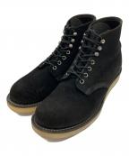 RED WINGレッドウィング）の古着「スウェードブーツ」｜ブラック