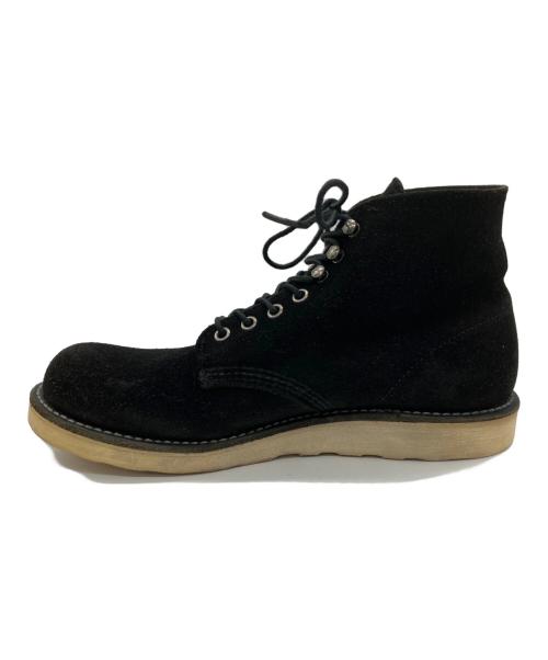 RED WING（レッドウィング）RED WING (レッドウィング) スウェードブーツ ブラック サイズ:26.5の古着・服飾アイテム