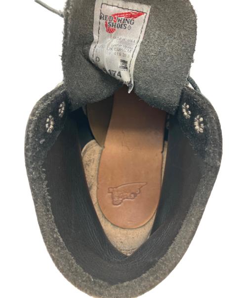 RED WING（レッドウィング）RED WING (レッドウィング) スウェードブーツ ブラック サイズ:26.5の古着・服飾アイテム