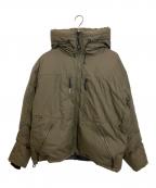 GRIP SWANYグリップスワニー）の古着「ファイアプルーフダウンジャケット」｜カーキ