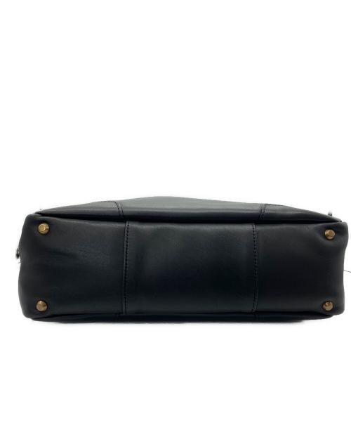 master-piece（マスターピース）master-piece (マスターピース) レザートートバッグ ブラックの古着・服飾アイテム
