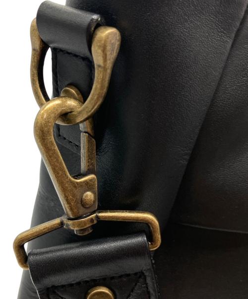 master-piece（マスターピース）master-piece (マスターピース) レザートートバッグ ブラックの古着・服飾アイテム