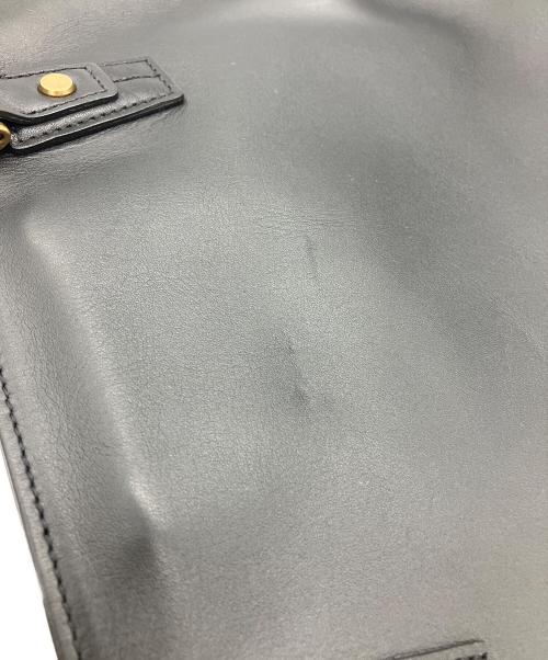 master-piece（マスターピース）master-piece (マスターピース) レザートートバッグ ブラックの古着・服飾アイテム