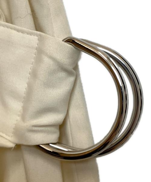 theory（セオリー）theory (セオリー) シャツ プリーツ ラップ ドレス アイボリーの古着・服飾アイテム