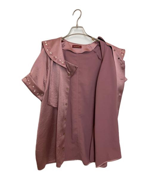 hazama（ハザマ）hazama (ハザマ) 誰もに向けたセーラー服 ピンク サイズ:Sの古着・服飾アイテム