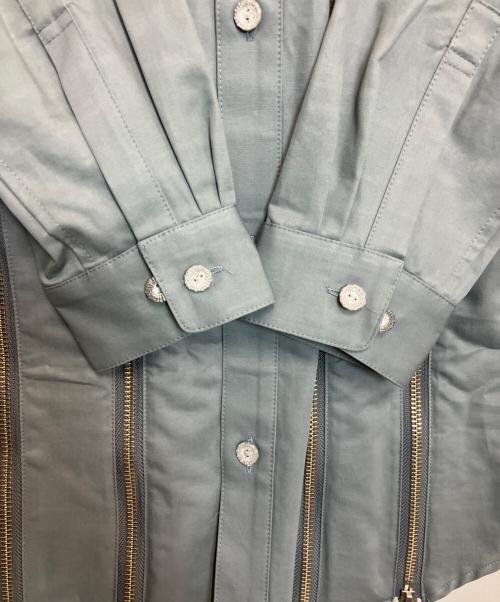 hazama（ハザマ）hazama (ハザマ) 調律シャツ グレー サイズ:Sの古着・服飾アイテム