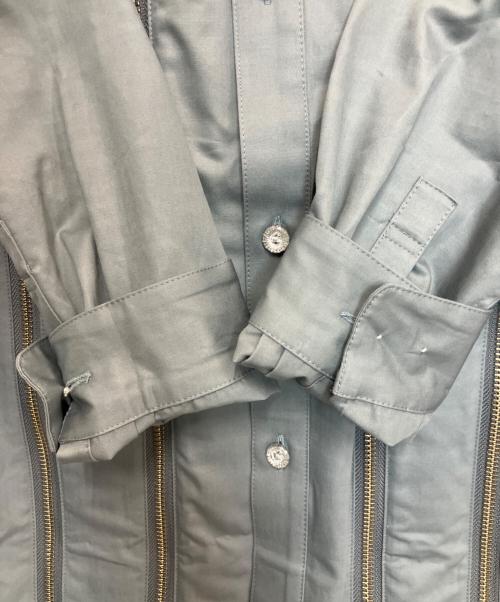 hazama（ハザマ）hazama (ハザマ) 調律シャツ グレー サイズ:Sの古着・服飾アイテム