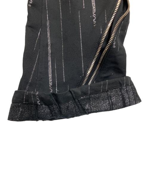 hazama（ハザマ）hazama (ハザマ) 星降るるスキニーパンツ ブラック サイズ:XXSの古着・服飾アイテム