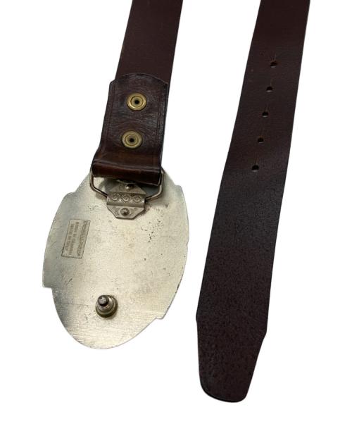 DSQUARED2（ディースクエアード）DSQUARED2 (ディースクエアード) ファイブスターキャンプ ベルト ダークブラウンの古着・服飾アイテム