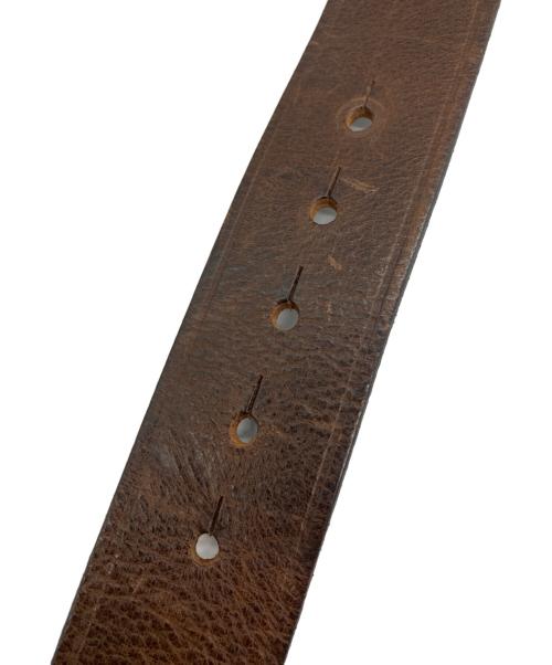 DSQUARED2（ディースクエアード）DSQUARED2 (ディースクエアード) ファイブスターキャンプ ベルト ダークブラウンの古着・服飾アイテム