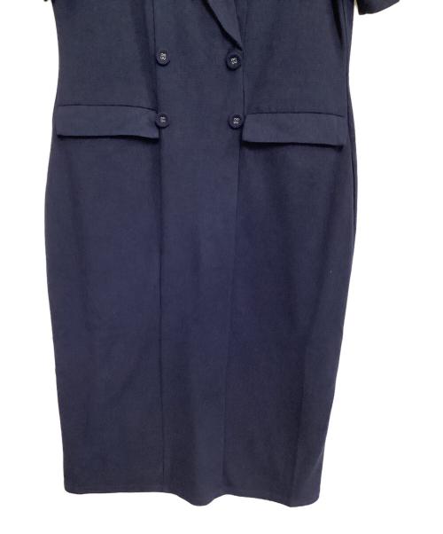 serpentina（セルペンティナ）serpentina (セルペンティナ) 半袖ワンピース ネイビー サイズ:Lの古着・服飾アイテム