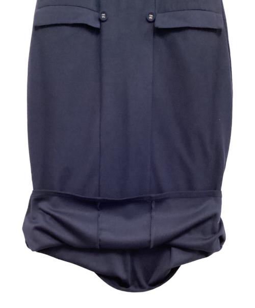 serpentina（セルペンティナ）serpentina (セルペンティナ) 半袖ワンピース ネイビー サイズ:Lの古着・服飾アイテム