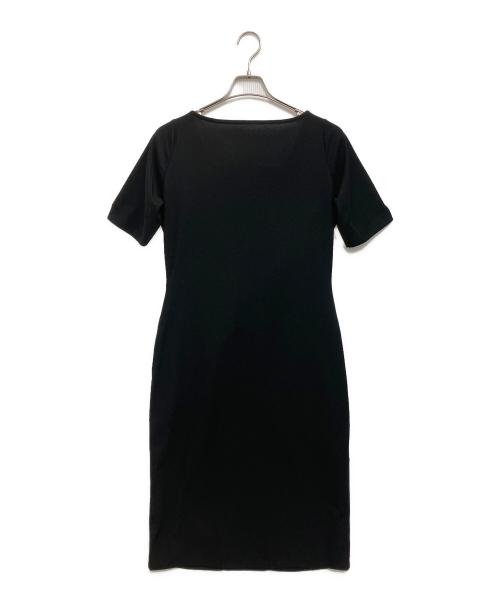 serpentina（セルペンティナ）serpentina (セルペンティナ) 半袖ワンピース ブラック サイズ:Lの古着・服飾アイテム
