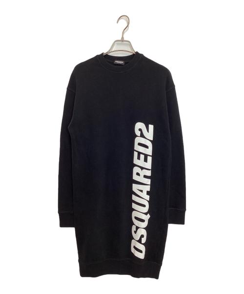 DSQUARED2（ディースクエアード）DSQUARED2 (ディースクエアード) ワンピース ブラック サイズ:ｓの古着・服飾アイテム