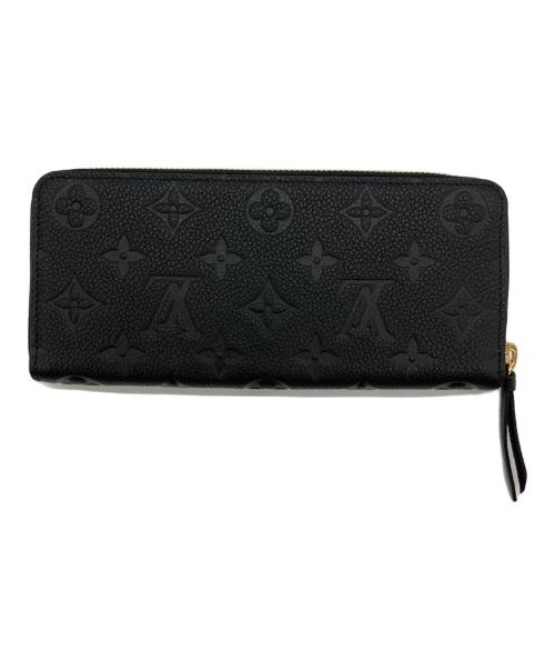LOUIS VUITTON（ルイ ヴィトン）LOUIS VUITTON (ルイ ヴィトン) ラウンドファスナー財布 ブラックの古着・服飾アイテム