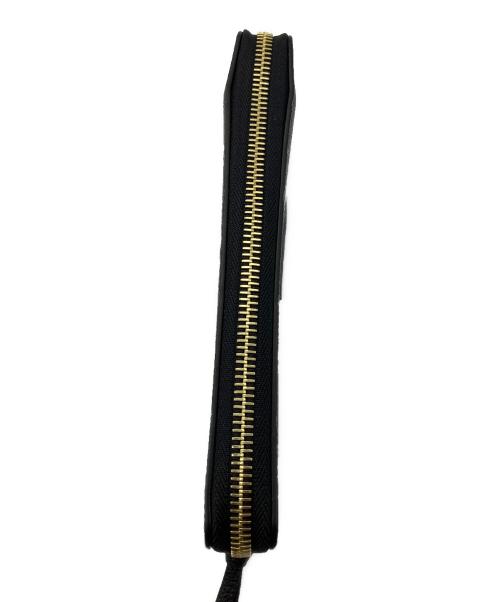 LOUIS VUITTON（ルイ ヴィトン）LOUIS VUITTON (ルイ ヴィトン) ラウンドファスナー財布 ブラックの古着・服飾アイテム