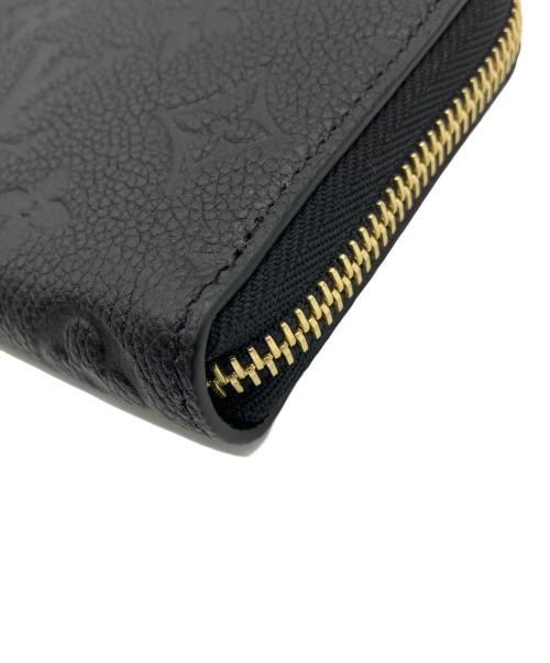 LOUIS VUITTON（ルイ ヴィトン）LOUIS VUITTON (ルイ ヴィトン) ラウンドファスナー財布 ブラックの古着・服飾アイテム