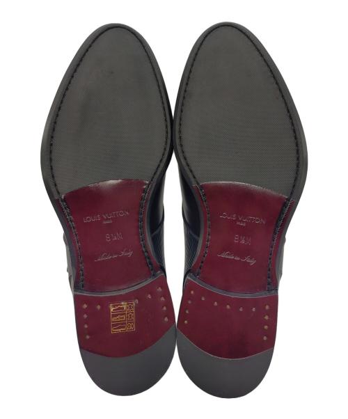 LOUIS VUITTON（ルイ ヴィトン）LOUIS VUITTON (ルイ ヴィトン) ダブルモンクストラップシューズ ブラック サイズ:8 1/2の古着・服飾アイテム