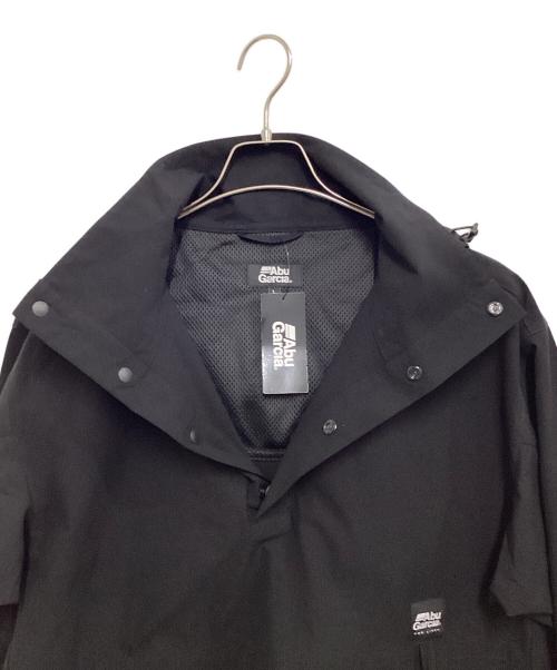 Abu Garcia（アブガルシア）Abu Garcia (アブガルシア) ウォーターレジスタント フィッシングアノラック ブラック サイズ:M 未使用品の古着・服飾アイテム