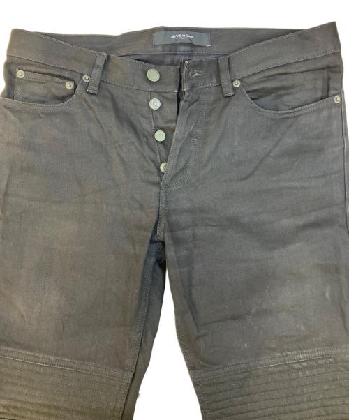 GIVENCHY（ジバンシィ）GIVENCHY (ジバンシィ) デニムテーパードパンツ ブラック サイズ:31の古着・服飾アイテム