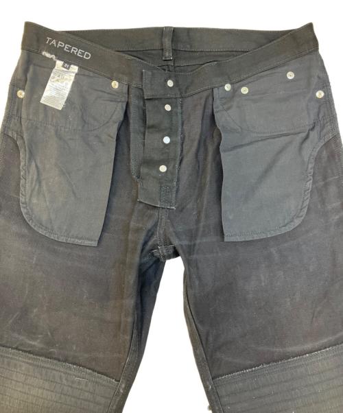 GIVENCHY（ジバンシィ）GIVENCHY (ジバンシィ) デニムテーパードパンツ ブラック サイズ:31の古着・服飾アイテム