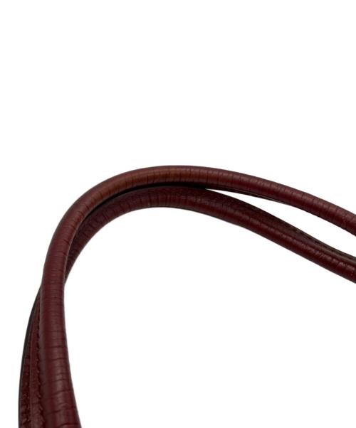 GUCCI（グッチ）GUCCI (グッチ) ジャッキー　ハンドバッグ レッドの古着・服飾アイテム