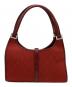 GUCCI (グッチ) ジャッキー　ハンドバッグ レッド：40000円