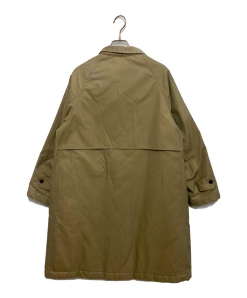 Gymphlex（ジムフレックス）Gymphlex (ジムフレックス) ダウンライナー ギャバジンスウィングコート ベージュ サイズ:Sの古着・服飾アイテム