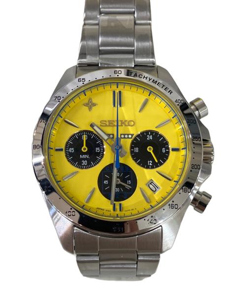 SEIKO（セイコー）SEIKO (セイコー) クロノグラフ イエロー サイズ:20cmまで対応 未使用品の古着・服飾アイテム
