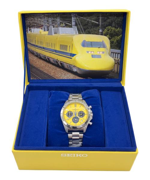 SEIKO（セイコー）SEIKO (セイコー) クロノグラフ イエロー サイズ:20cmまで対応 未使用品の古着・服飾アイテム
