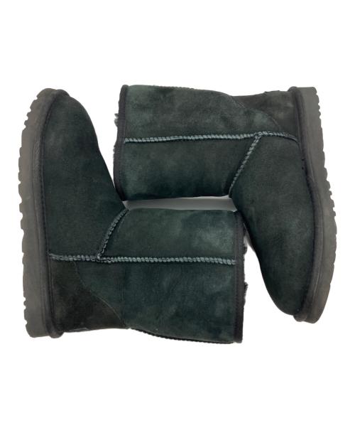 UGG（アグ）UGG (アグ) ムートンブーツ ブラック サイズ:24の古着・服飾アイテム
