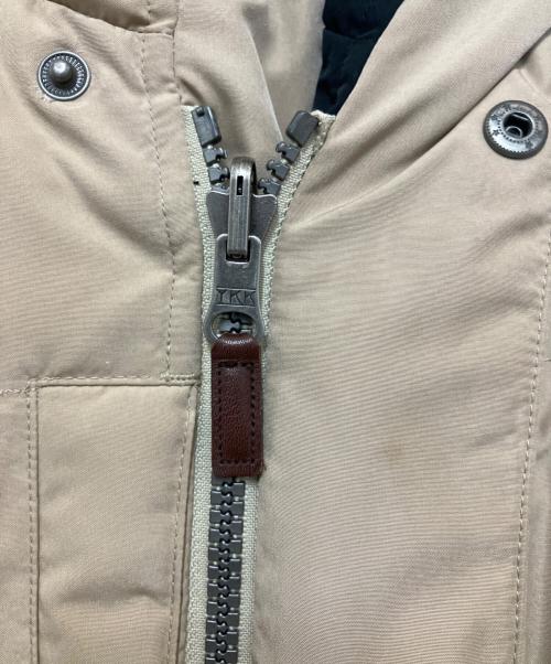 POLO RALPH LAUREN（ポロ・ラルフローレン）POLO RALPH LAUREN (ポロ・ラルフローレン) リバーシブルダウンジャケット ブラック/ベージュ サイズ:LLの古着・服飾アイテム