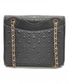 TORY BURCHトリーバーチ）の古着「チェーンショルダーバッグ」｜ブラック