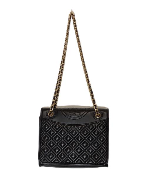 TORY BURCH（トリーバーチ）TORY BURCH (トリーバーチ) チェーンショルダーバッグ ブラックの古着・服飾アイテム