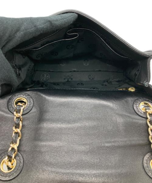 TORY BURCH（トリーバーチ）TORY BURCH (トリーバーチ) チェーンショルダーバッグ ブラックの古着・服飾アイテム
