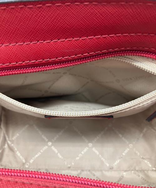 MICHAEL KORS（マイケル・コース）MICHAEL KORS (マイケル・コース) 2WAYバッグ レッドの古着・服飾アイテム