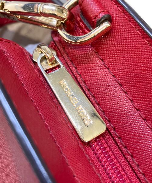 MICHAEL KORS（マイケル・コース）MICHAEL KORS (マイケル・コース) 2WAYバッグ レッドの古着・服飾アイテム