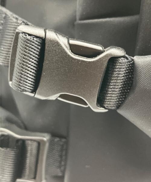 Onitsuka Tiger（オニツカタイガー）Onitsuka Tiger (オニツカタイガー) 刺繍バックパック ブラックの古着・服飾アイテム