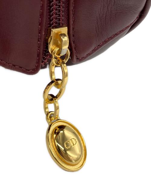Christian Dior（クリスチャン ディオール）Christian Dior (クリスチャン ディオール) ミニリュック ボルドーの古着・服飾アイテム