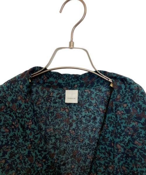 KAGURE（カグレ）KAGURE (カグレ) 小花柄プリントワンピース グリーン サイズ:Sの古着・服飾アイテム