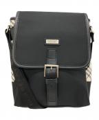 BURBERRY BLACK LABELバーバリーブラックレーベル）の古着「ショルダーバッグ」｜ブラック