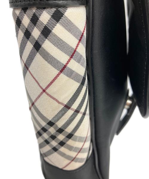 BURBERRY BLACK LABEL（バーバリーブラックレーベル）BURBERRY BLACK LABEL (バーバリーブラックレーベル) ショルダーバッグ ブラックの古着・服飾アイテム