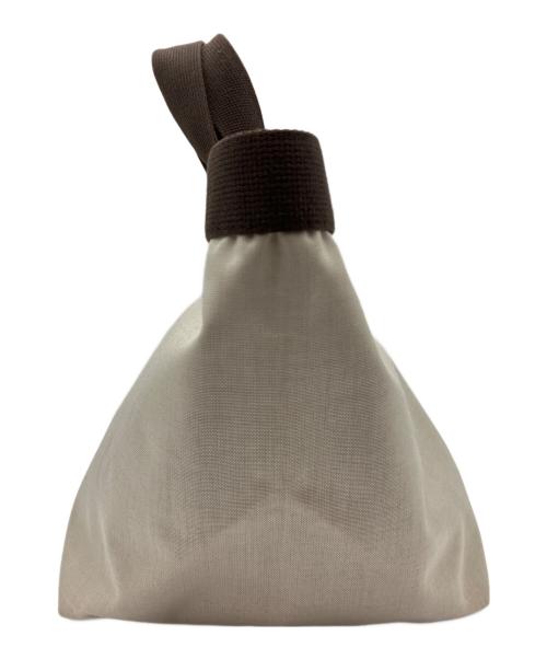 Herve Chapelier（エルベシャプリエ）Herve Chapelier (エルベシャプリエ) コーデュラ舟型トート(M) グレー×ブラウンの古着・服飾アイテム