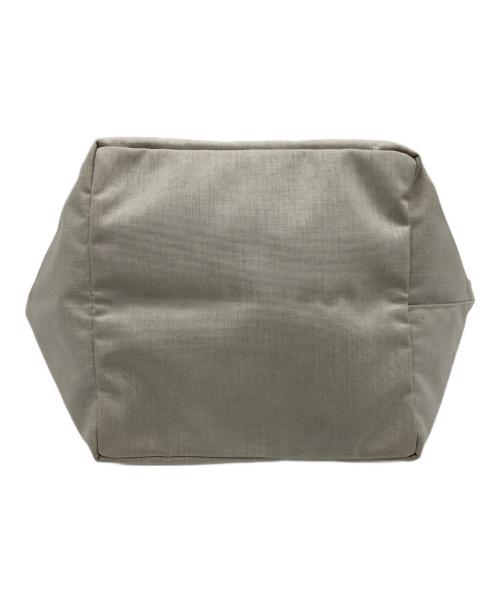 Herve Chapelier（エルベシャプリエ）Herve Chapelier (エルベシャプリエ) コーデュラ舟型トート(M) グレー×ブラウンの古着・服飾アイテム