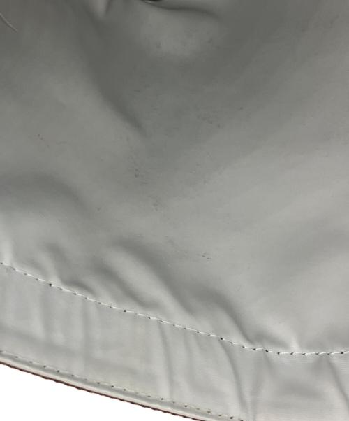 Herve Chapelier（エルベシャプリエ）Herve Chapelier (エルベシャプリエ) コーデュラ舟型トート(M) グレー×ブラウンの古着・服飾アイテム