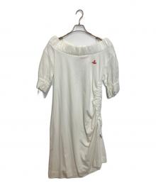Vivienne Westwood（ヴィヴィアンウエストウッド）の古着「半袖ワンピース」｜ホワイト