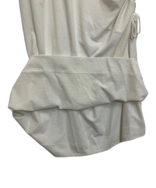 Vivienne Westwood（ヴィヴィアンウエストウッド）Vivienne Westwood (ヴィヴィアンウエストウッド) 半袖ワンピース ホワイト サイズ:M 未使用品の古着・服飾アイテム